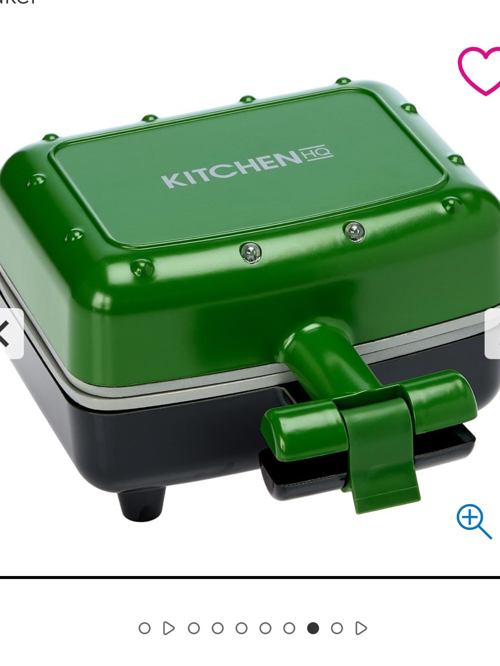 Kitchen HQ Mini Handheld Pocket Sandwich Maker NEW